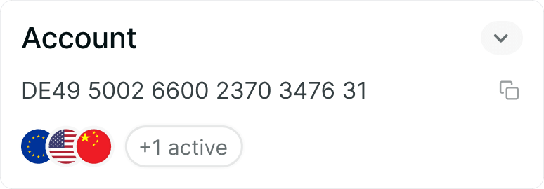 accounts interface